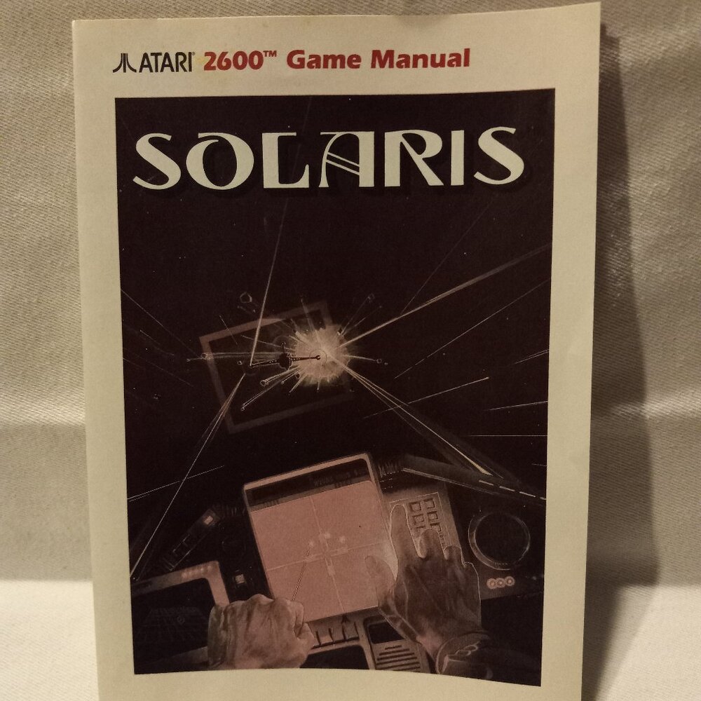 SOLARIS CIB - ATARI 2600 Red Label UN-Tested - Picture 6 of 7